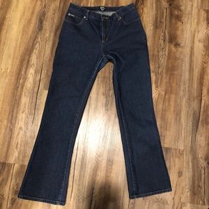 XOXO Jeans Dark Wash Boot Cut Size 9/10